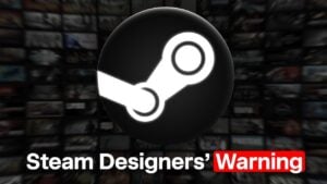 The Steam Labs logo highlighting algorithm updates