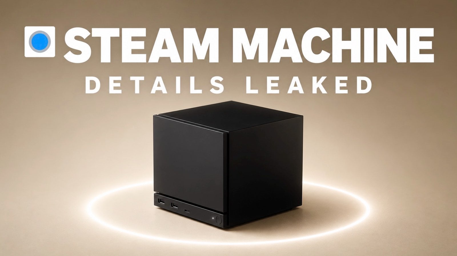 Valve's new Steam Machine designed for living room gaming