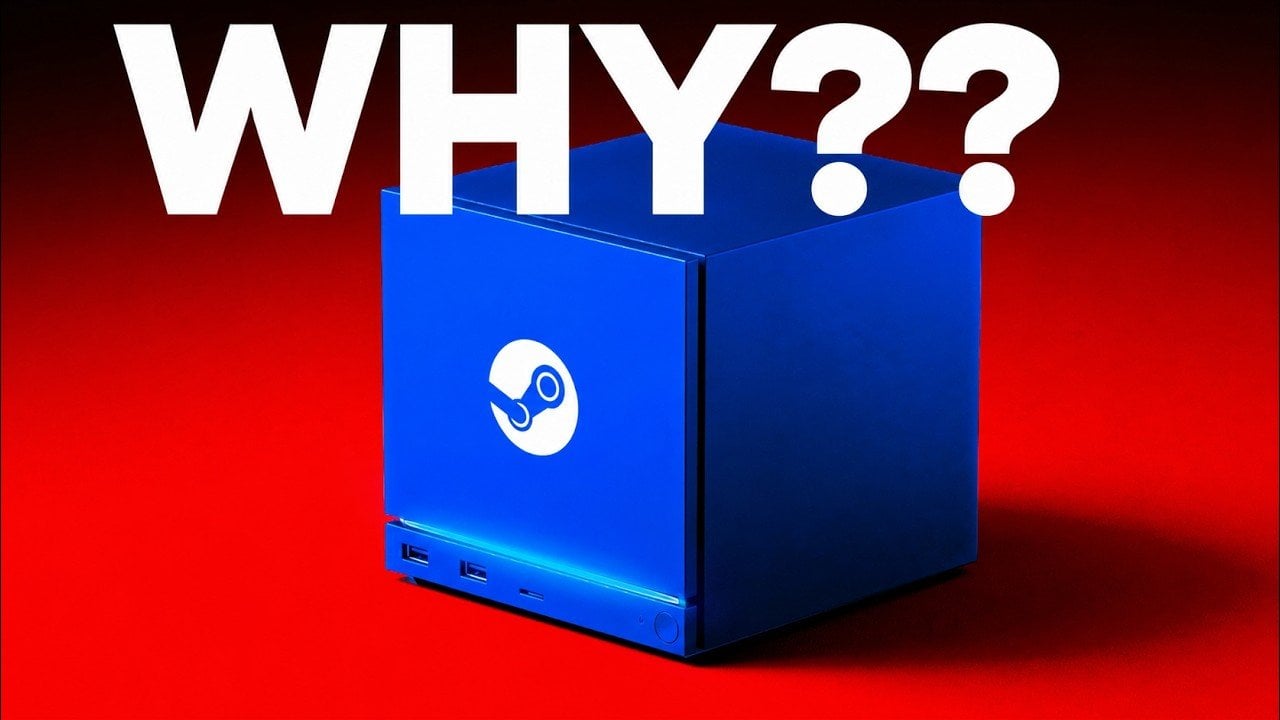 Valve Steam Machine hardware showcasing the compact PC design