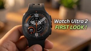 Samsung Galaxy Watch Ultra 2 showing the refined squircle design and new bezel
