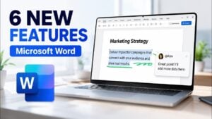 Microsoft Word 2026 new features interface overview