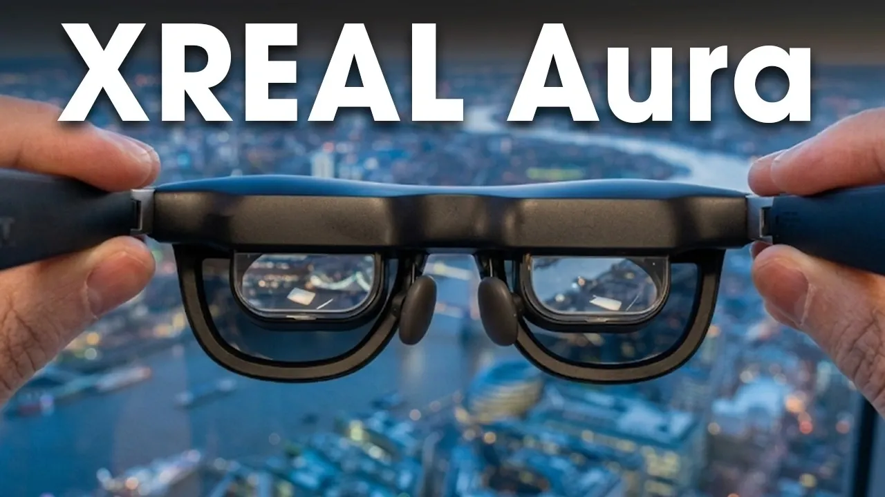XREAL Air XR glasses displaying the 70-degree field of view