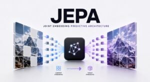 Yann LeCun presenting the new JEPA artificial intelligence framework.