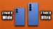 Side by side comparison of the Galaxy Z Fold 8 Ultra and Wide