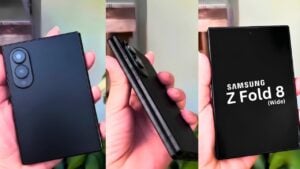Real-world hands-on view of the Samsung Galaxy Z Fold 8