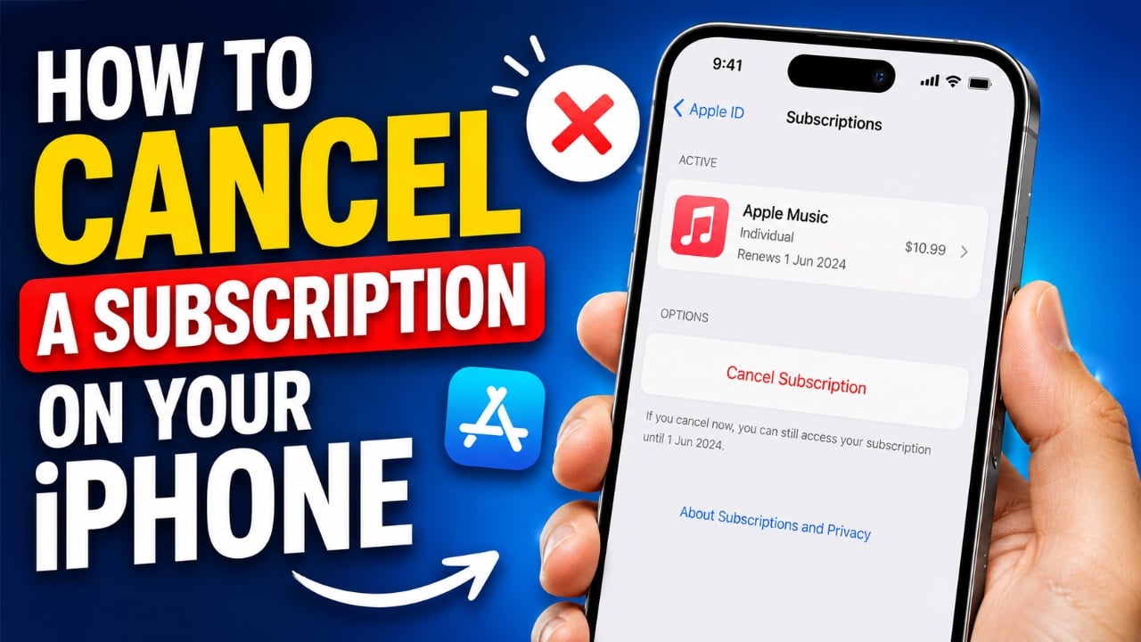 Cancel Subscriptions on Your iPhone