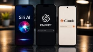 Siri AI vs. ChatGPT vs. Claude