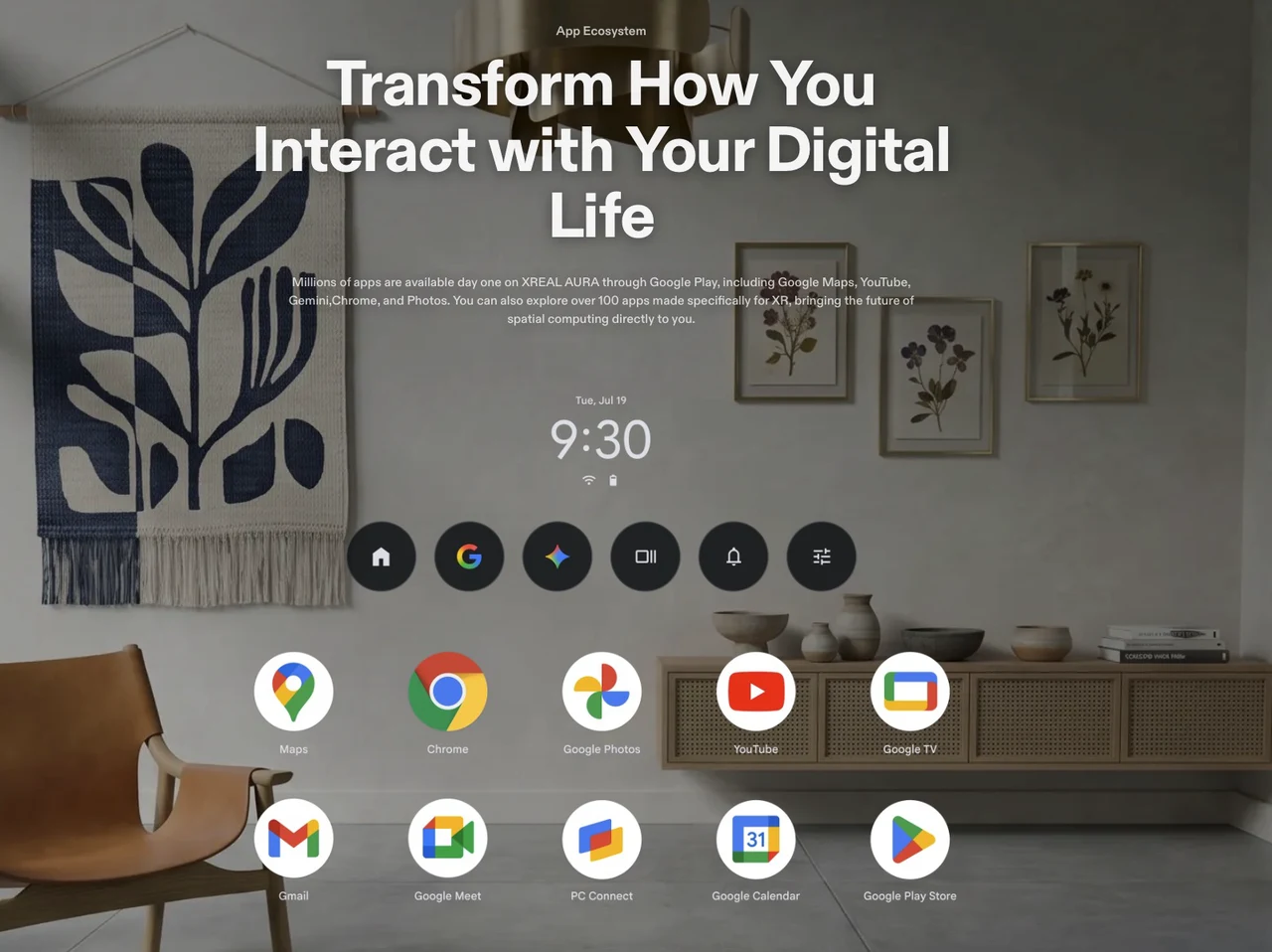 XREAL AURA Apps