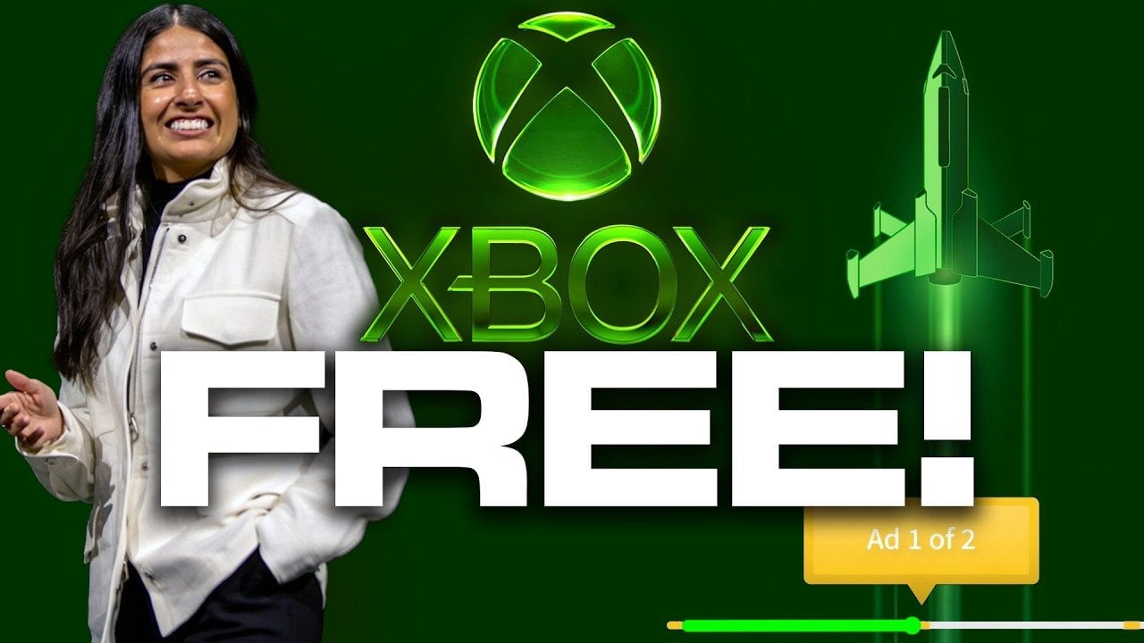 Advertisement playing before an Xbox cloud gaming session starts