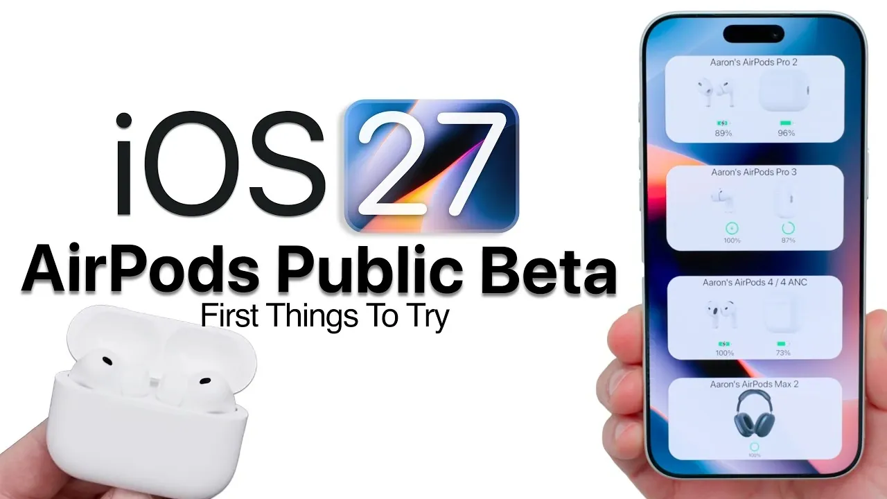 A glowing Siri AI voice assistant icon active on a connected iPhone.