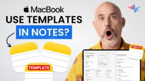 A structured daily journaling template in Apple Notes.
