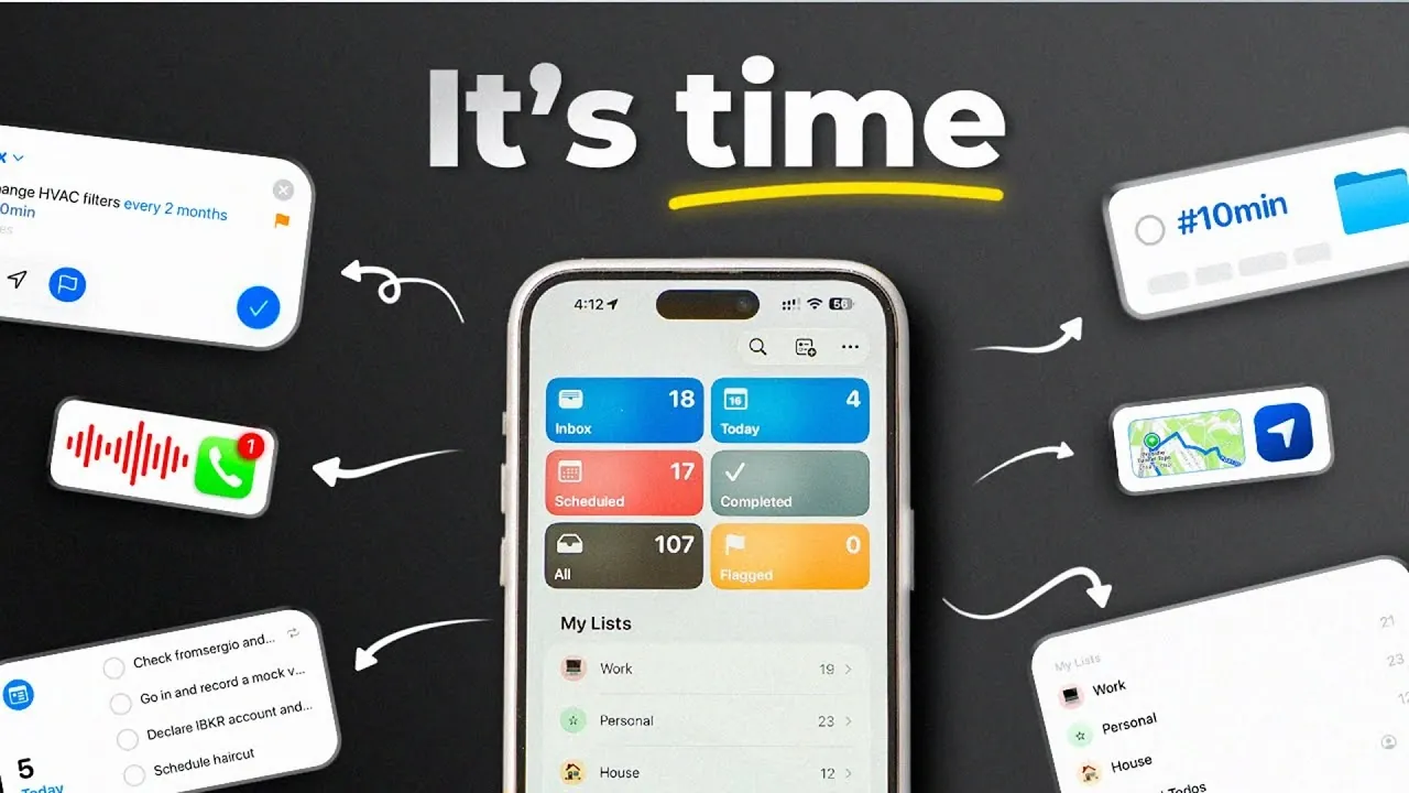 Setting up location-based triggers for daily tasks