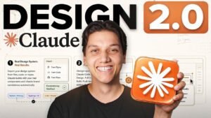 Claude Design 2.0 interface showing the new canvas editing tools