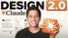 Claude Design 2.0 interface showing the new canvas editing tools