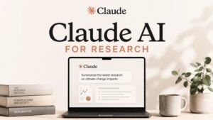 The Claude interface showing organized academic research projects and custom instructions.