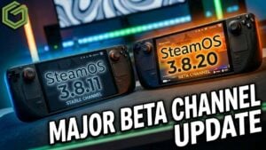Cyberpunk 2077 gameplay demonstrating reduced stuttering on Steam Deck.