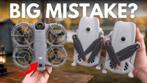 Side-by-side size comparison of the DJI Neo 2, Lito 1, and Lito X1 drones