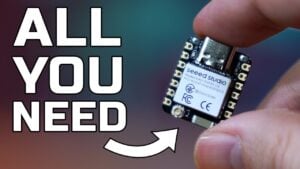 Multiple ESP32 boards set up for zone-based presence detection.