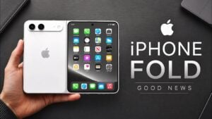 Front and folded view of the upcoming $2,500 iPhone Ultra.