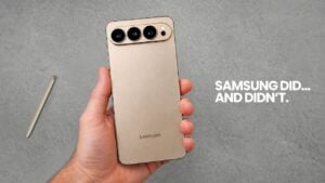 Leaked prototype design of the upcoming Samsung Galaxy S27 Ultra