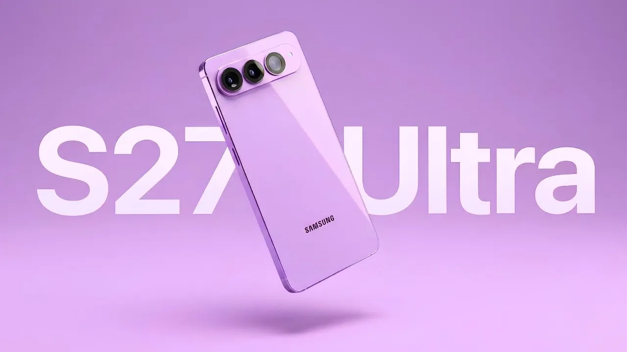 Rendered lineup showing various expected sizes of the Galaxy S27 series