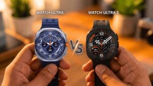 Illustration of galaxy watch related to the article topic.