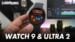 A rumored rendering of the Samsung Galaxy Watch 9 in silver with an olive green band.