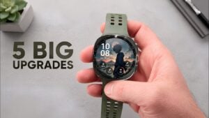 Galaxy Watch Ultra 2 displayed on a wrist showing the time and date
