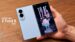 A wide and slim Samsung Galaxy Z Fold 8 smartphone.