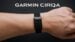 A conceptual mockup of the screen-free Garmin CIRQA fitness tracker.