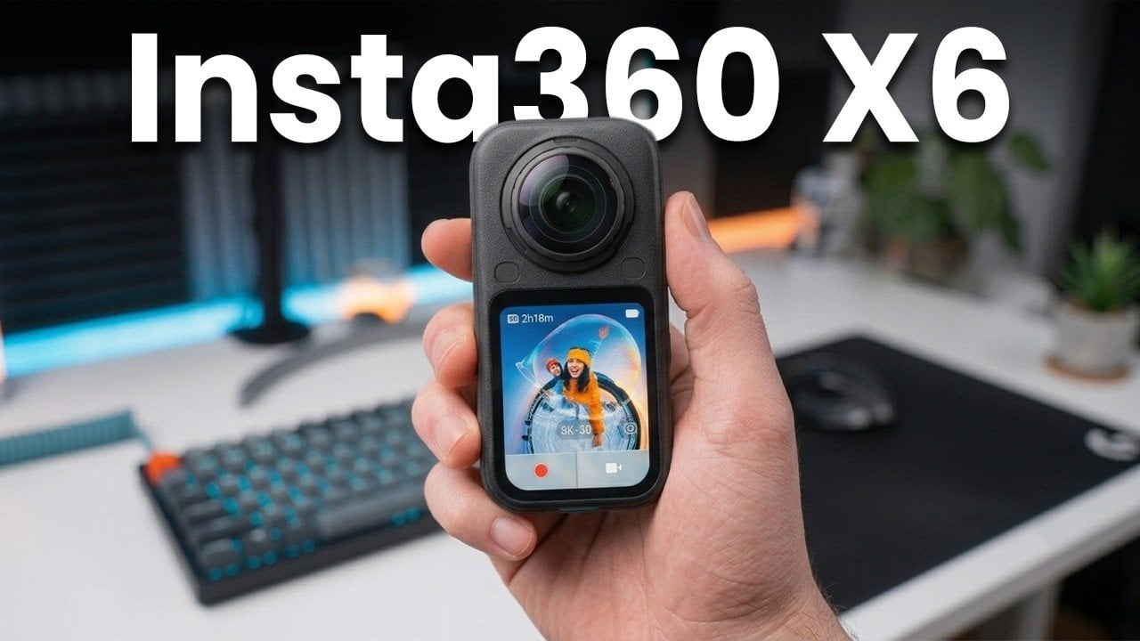 geeky-gadgets.com - Julian Horsey - Insta360 X6 Records 8K 50 Fps Video, Beating the X5 by 20 Fps
