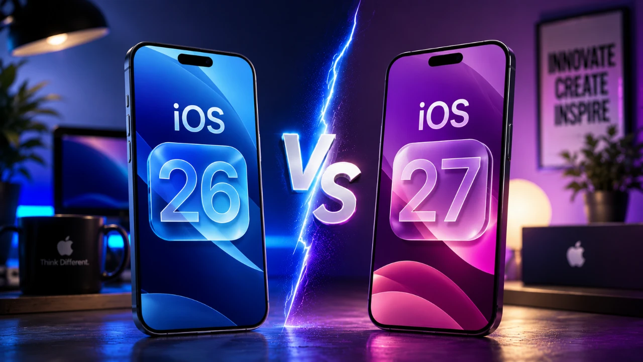 iOS 26 vs iOS 27