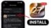 An iPhone displaying the iOS 27 public beta installation screen