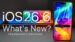 The software update screen on an iPhone showing the iOS 26.6 download prompt
