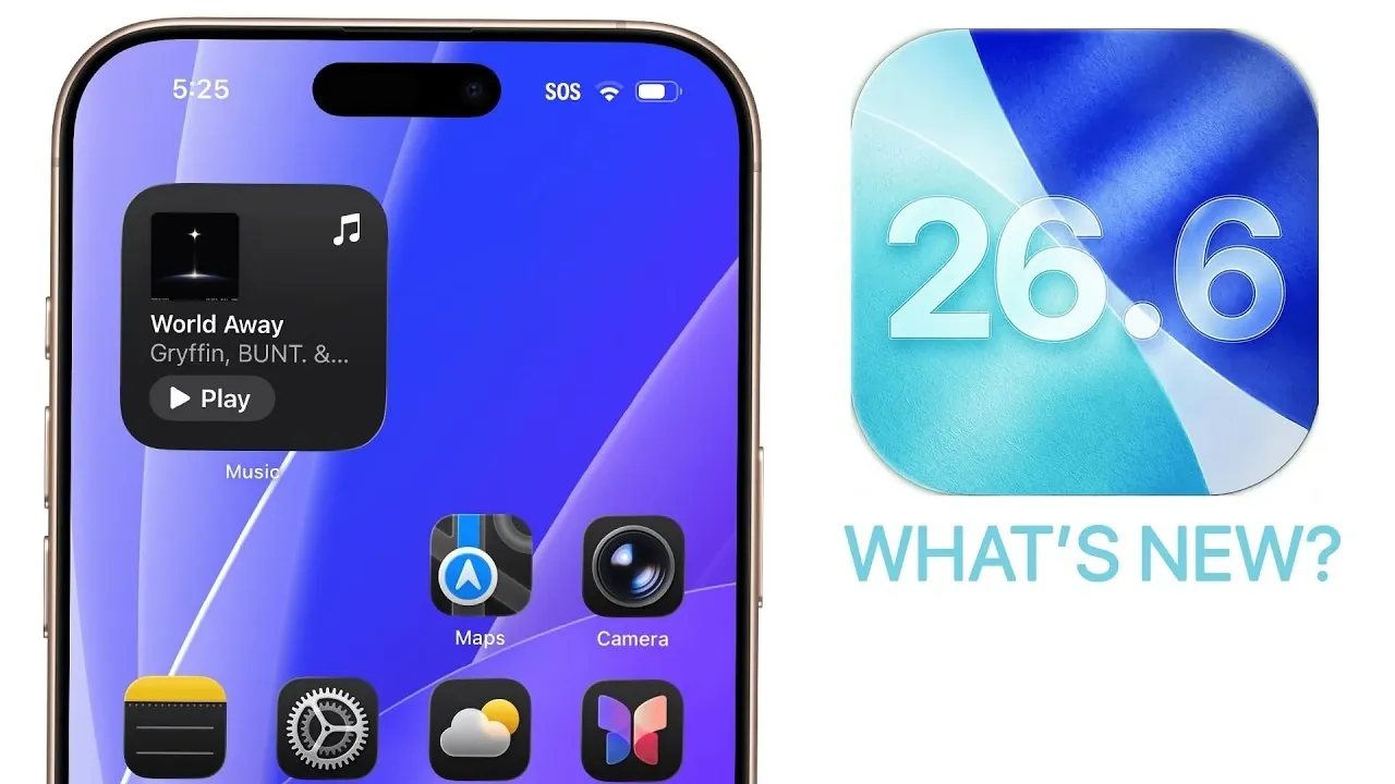 An iPhone showing the privacy and security settings menu.