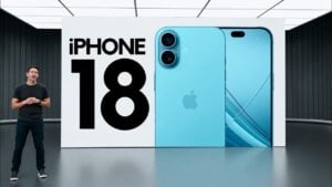 Base iPhone 18 model displaying limited AI features