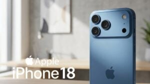 The new iPhone 18 Pro Max shown from the front