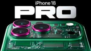 Back view of an iPhone mockup showing the rear camera array