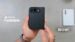 Black iPhone Ultra Fold showing the 7.76-inch inner display