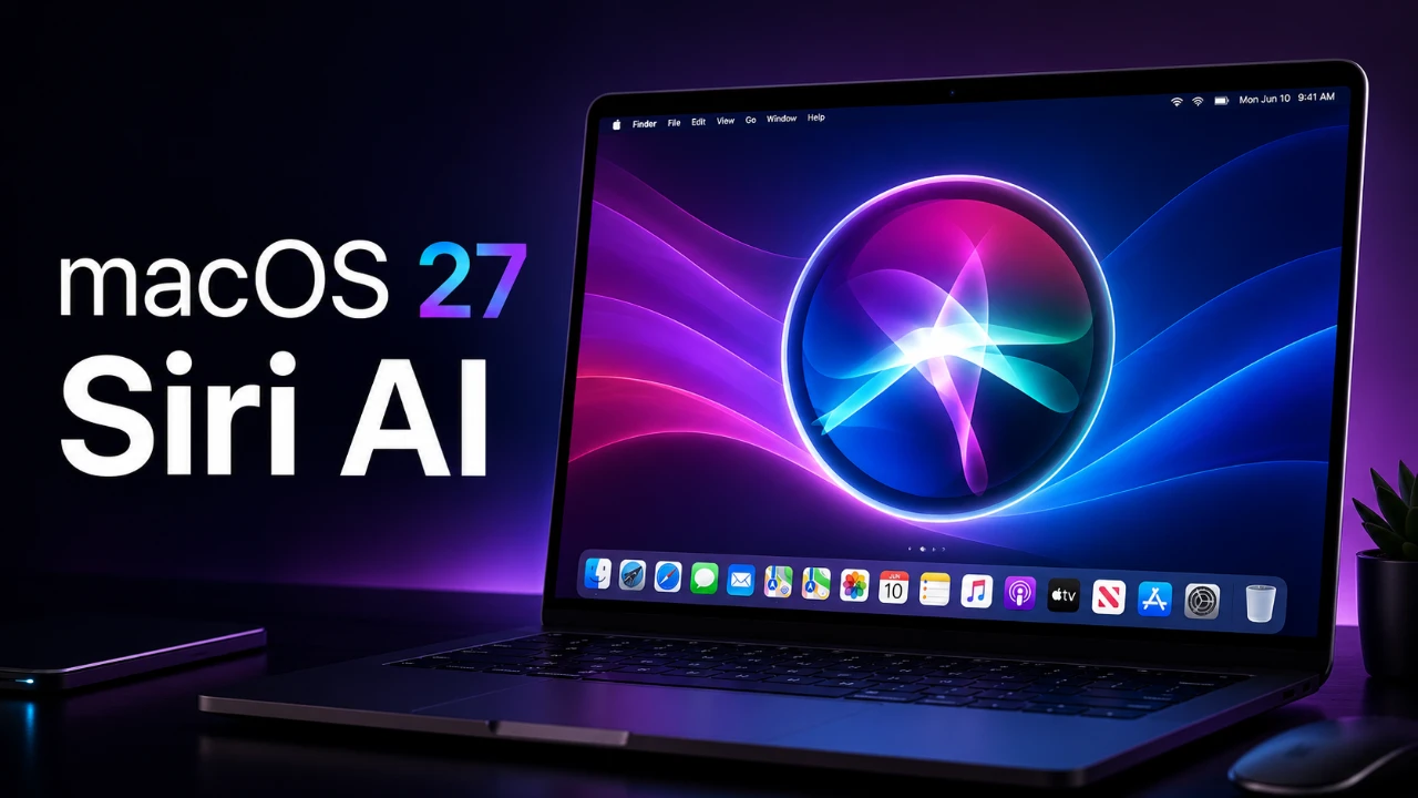 Siri AI to macOS 27