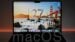 macOS 27 Golden Gate desktop showing the new animated sunset wallpaper