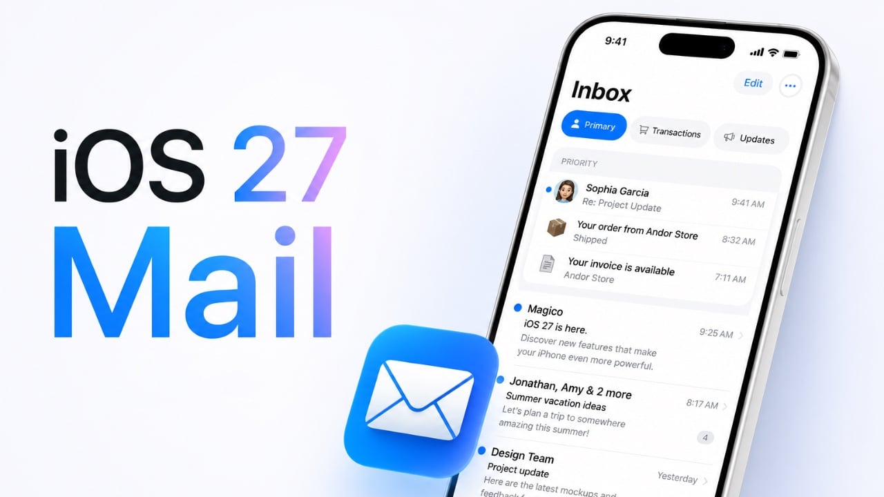 iOS 27 Mail App