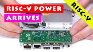 Top-down view of the Milk-V Jupiter 2 single-board computer.