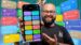 A smartphone screen showing a custom clipboard manager built with iOS shortcuts.