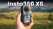Front view of the new Insta360 X6 action camera