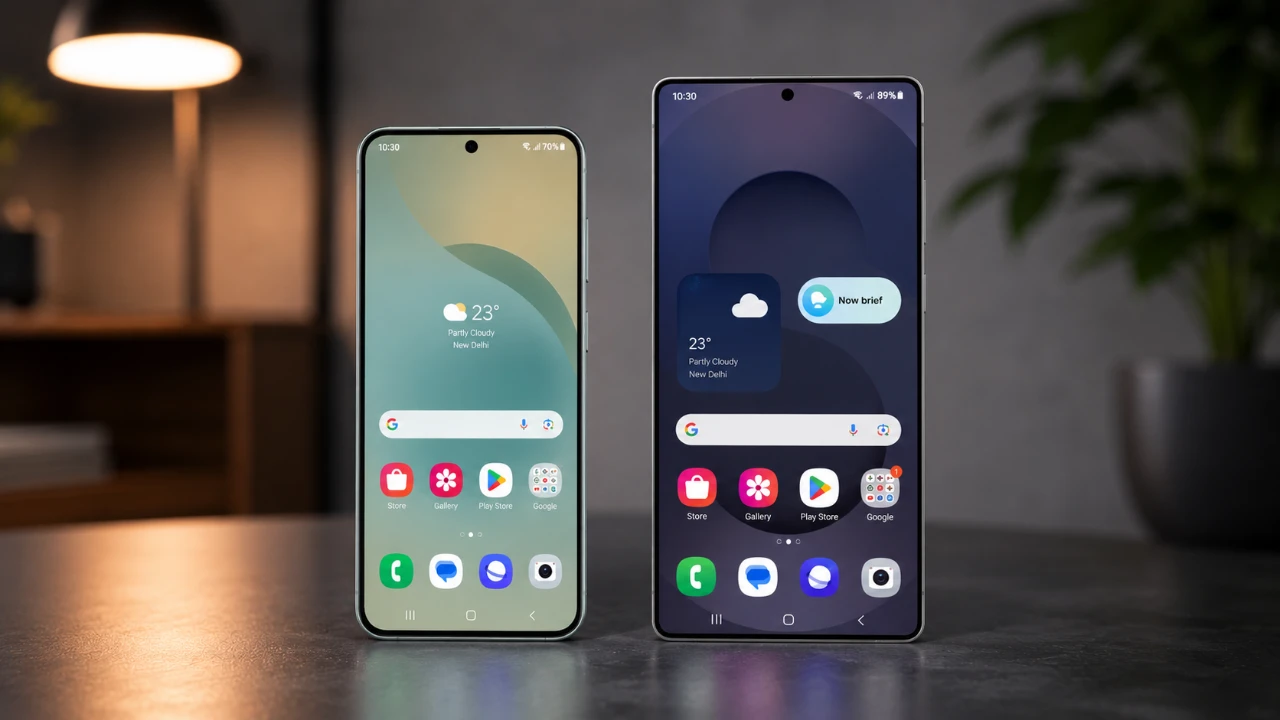 One UI on Budget vs. Flagship
