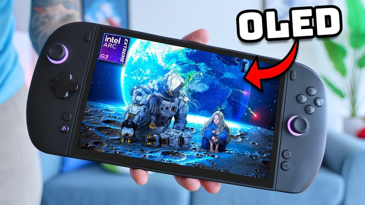 Front view of the OneXPlayer 3 handheld gaming PC