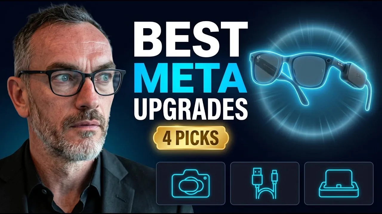 Four essential accessories for Meta Ray-Ban smart glasses