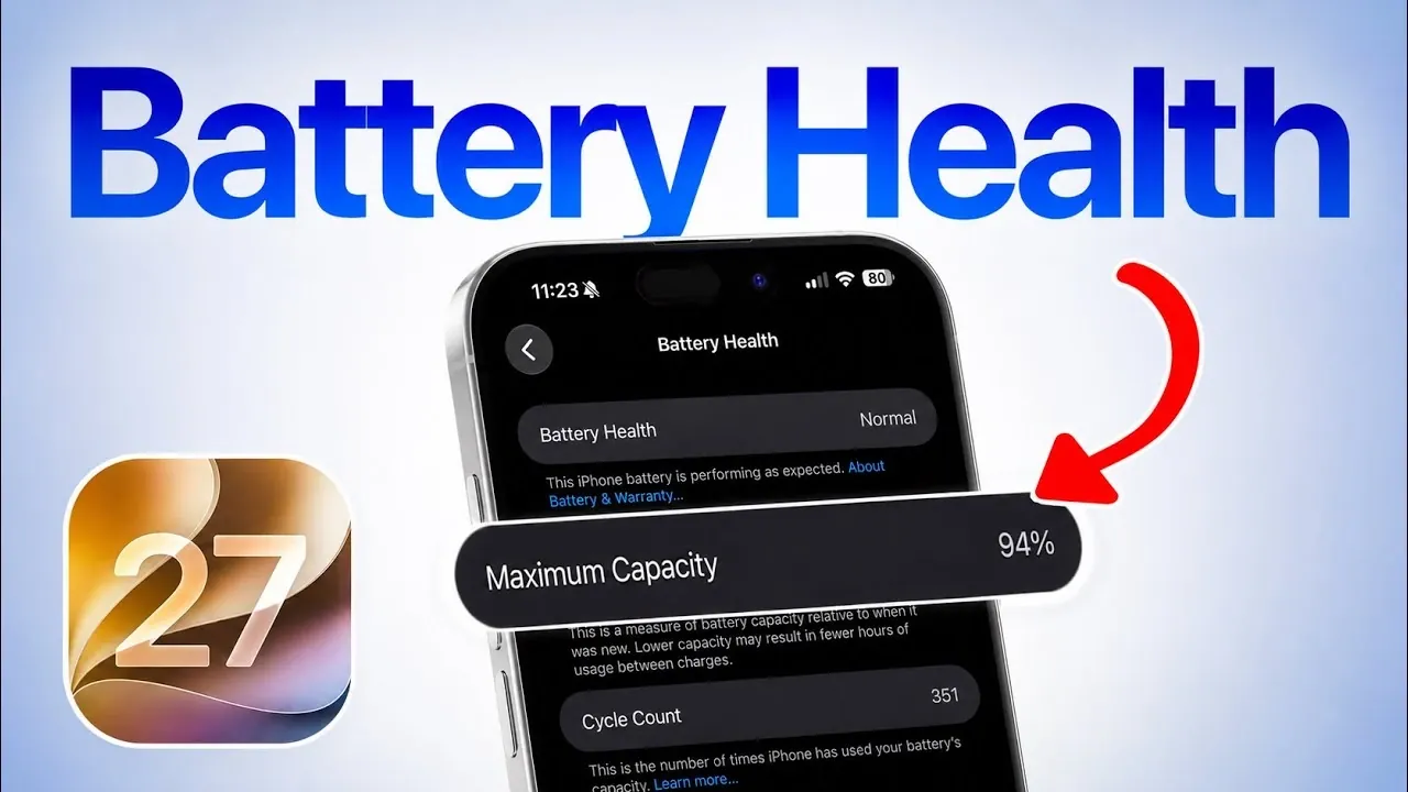 Illustration of battery health related to the article topic.