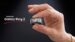 A sleek Samsung Galaxy Ring 2 worn on a person's index finger.